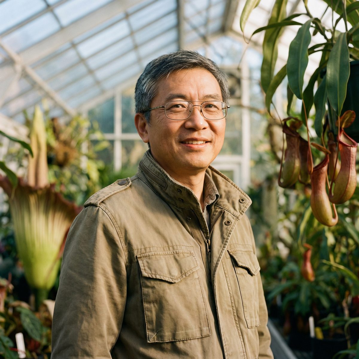 小小绘植物专家陈建国